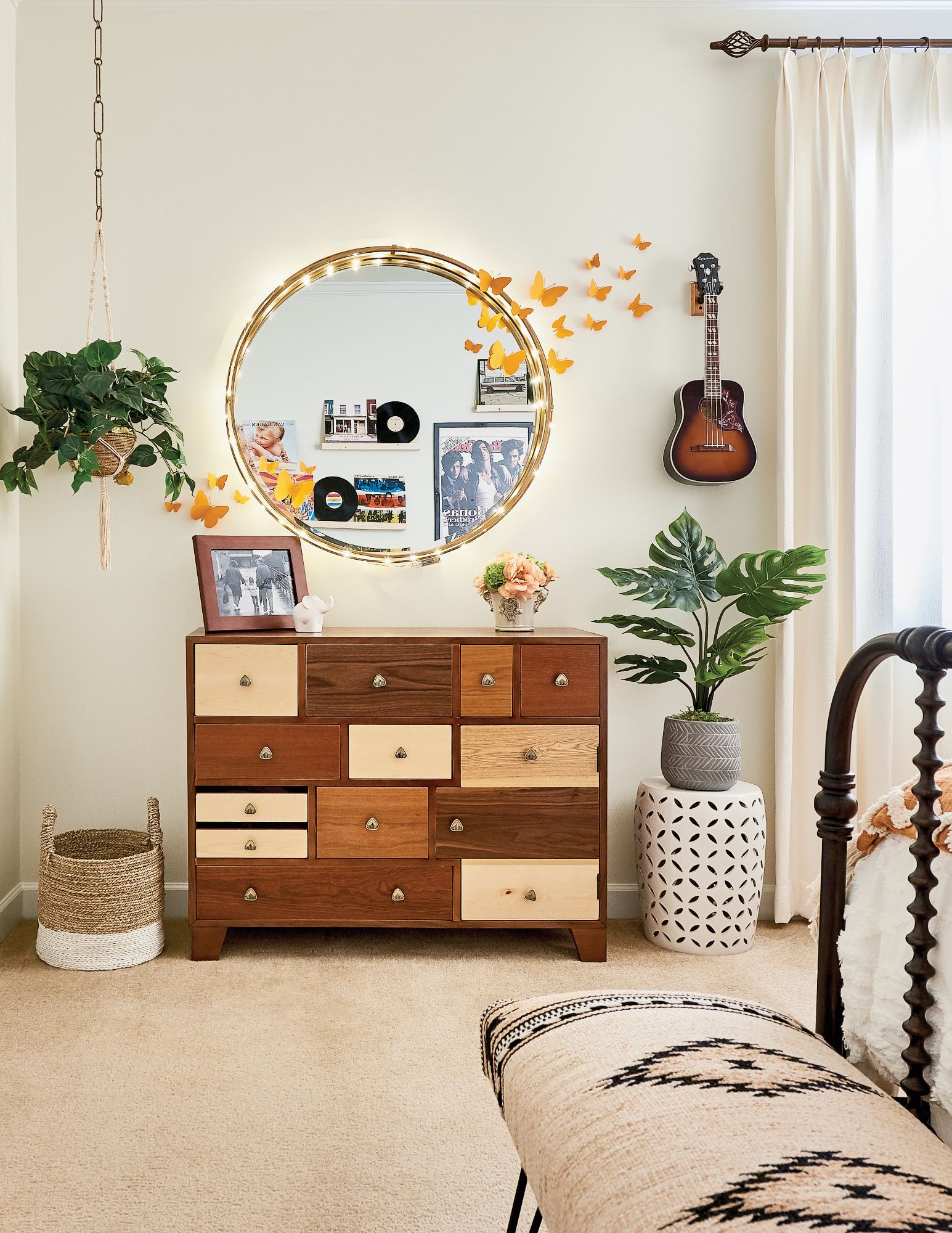 Effortless By Brooke - Decorating Den Interiors dresser and interior design children's bedroom.